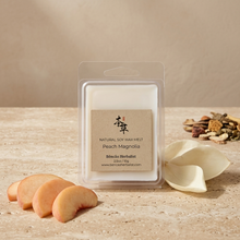 Load image into Gallery viewer, PEACH MAGNOLIA WAX MELT