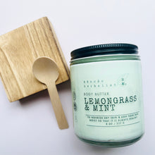 Load image into Gallery viewer, LEMONGRASS & MINT BODY BUTTER