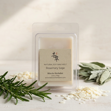 Load image into Gallery viewer, ROSEMARY SAGE WAX MELT