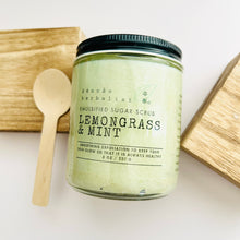 Load image into Gallery viewer, LEMONGRASS & MINT EMULSIFIED SUGAR SCRUB
