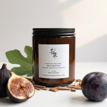 Load image into Gallery viewer, BLACK FIG & PLUM - 100% NATURAL SOY SCENTED CANDLE