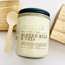 Load image into Gallery viewer, ALMOND MILK & CHIA EMULSIFIED SUGAR SCRUB