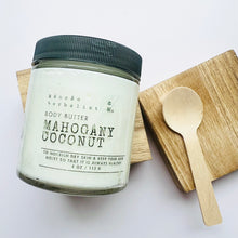Load image into Gallery viewer, MAHOGANY COCONUT BODY BUTTER