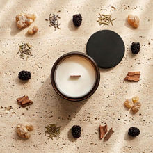 Load image into Gallery viewer, BLACKBERRY FRANKINCENSE - 100% NATURAL SOY SCENTED CANDLE