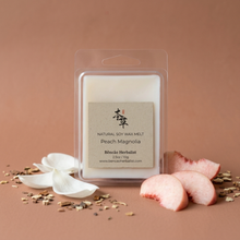 Load image into Gallery viewer, PEACH MAGNOLIA WAX MELT