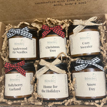 Load image into Gallery viewer, HOLIDAY CANDLE SAMPLER SET
