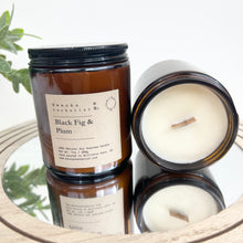 Load image into Gallery viewer, BLACK FIG & PLUM - 100% NATURAL SOY SCENTED CANDLE