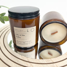 Load image into Gallery viewer, LILY OF THE VALLEY - 100% NATURAL SOY SCENTED CANDLE