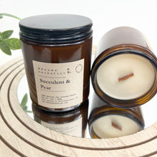Load image into Gallery viewer, SUCCULENT & PEAR - 100% NATURAL SOY SCENTED CANDLE