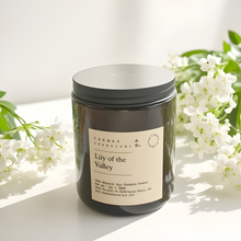 Load image into Gallery viewer, LILY OF THE VALLEY - 100% NATURAL SOY SCENTED CANDLE