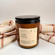 Load image into Gallery viewer, COMFY FLANNEL - 100% NATURAL SOY SCENTED CANDLE