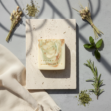 Load image into Gallery viewer, LEMONGRASS ROSEMARY MINT SOAP