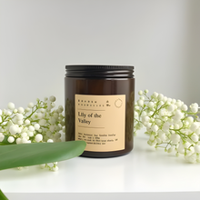 Load image into Gallery viewer, LILY OF THE VALLEY - 100% NATURAL SOY SCENTED CANDLE