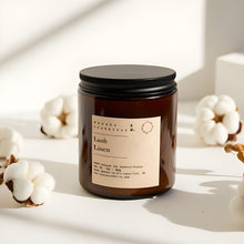 Load image into Gallery viewer, LUSH LINEN - 100% NATURAL SOY SCENTED CANDLE