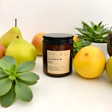 Load image into Gallery viewer, SUCCULENT & PEAR - 100% NATURAL SOY SCENTED CANDLE