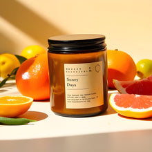 Load image into Gallery viewer, SUNNY DAYS- 100% NATURAL SOY SCENTED CANDLE