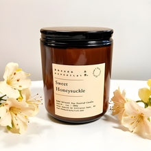 Load image into Gallery viewer, SWEET HONEYSUCKLE - 100% NATURAL SOY SCENTED CANDLE