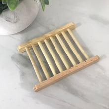 Load image into Gallery viewer, WOODEN SOAP DISH (BAMBOO)