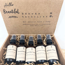 Load image into Gallery viewer, SCENTED ROOM/LINEN SPRAY SAMPLER SET