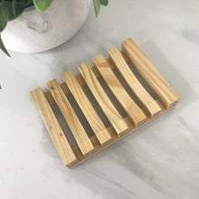 Load image into Gallery viewer, WOODEN SOAP DISH (PINE WOOD)