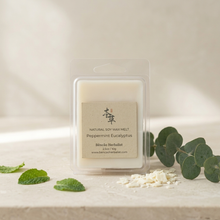 Load image into Gallery viewer, PEPPERMINT EUCALYPTUS WAX MELT
