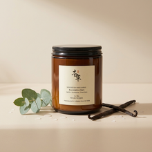 Load image into Gallery viewer, EUCALYPTUS RAIN - 100% NATURAL SOY SCENTED CANDLE
