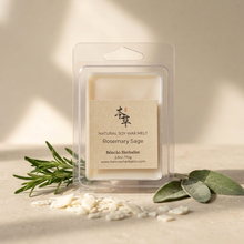 Load image into Gallery viewer, ROSEMARY SAGE WAX MELT
