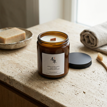 Load image into Gallery viewer, LUSH LINEN - 100% NATURAL SOY SCENTED CANDLE

