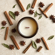 Load image into Gallery viewer, CINNAMON STICKS- 100% NATURAL SOY SCENTED CANDLE
