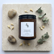 Load image into Gallery viewer, EUCALYPTUS RAIN - 100% NATURAL SOY SCENTED CANDLE
