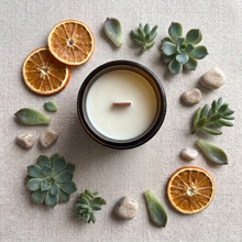 Load image into Gallery viewer, SUNNY DAYS- 100% NATURAL SOY SCENTED CANDLE
