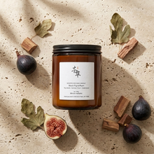Load image into Gallery viewer, BLACK FIG &amp; PLUM - 100% NATURAL SOY SCENTED CANDLE
