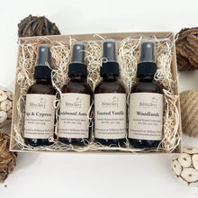 Load image into Gallery viewer, HOME HARMONY MINI SPRAY SET - 4PCS ROOM &amp; LINEN COLLECTION
