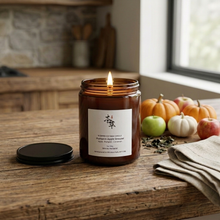 Load image into Gallery viewer, PUMPKIN APPLE STREUSEL - 100% NATURAL SOY SCENTED CANDLE
