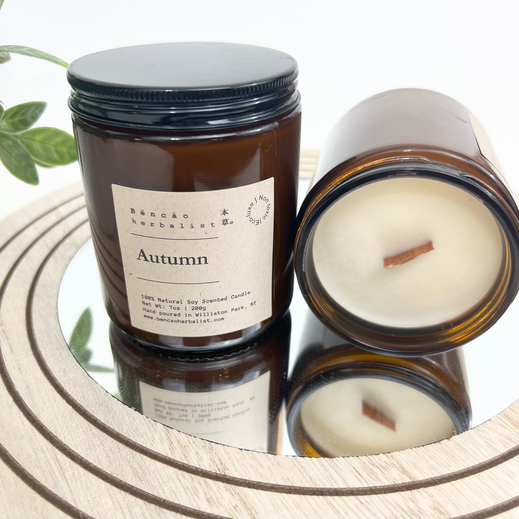 AUTUMN  - 100% NATURAL SOY SCENTED CANDLE