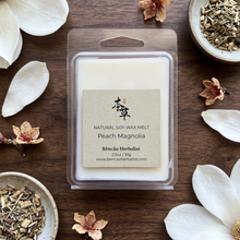 Load image into Gallery viewer, PEACH MAGNOLIA WAX MELT
