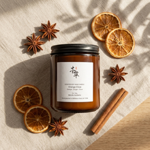 Load image into Gallery viewer, ORANGE CLOVE - 100% NATURAL SOY SCENTED CANDLE
