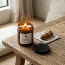 Load image into Gallery viewer, CINNAMON STICKS- 100% NATURAL SOY SCENTED CANDLE
