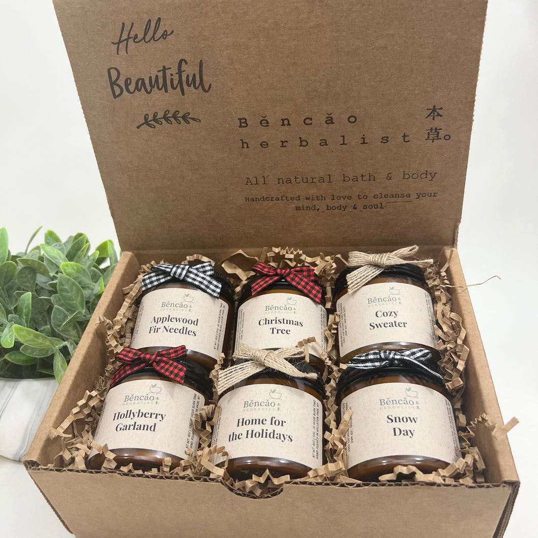 HOLIDAY CANDLE SAMPLER SET