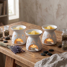 Load image into Gallery viewer, CERAMIC WAX MELTS BURNER SET
