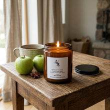 Load image into Gallery viewer, GLAZED CANDY APPLE  - 100% NATURAL SOY SCENTED CANDLE
