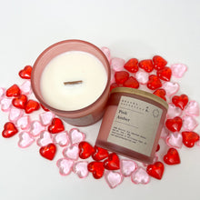 Load image into Gallery viewer, PINK AMBER - 100% NATURAL SOY SCENTED CANDLE
