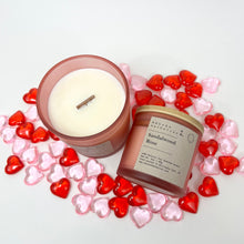 Load image into Gallery viewer, SANDALWOOD ROSE - 100% NATURAL SOY SCENTED CANDLE
