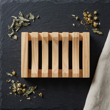 Load image into Gallery viewer, WOODEN SOAP DISH (PINE WOOD)
