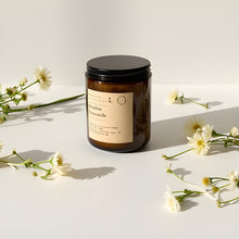 Load image into Gallery viewer, OBSIDIAN CHAMOMILE - 100% NATURAL SOY SCENTED CANDLE
