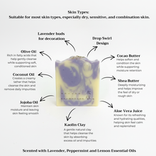 Load image into Gallery viewer, CALMING LAVENDER SOAP
