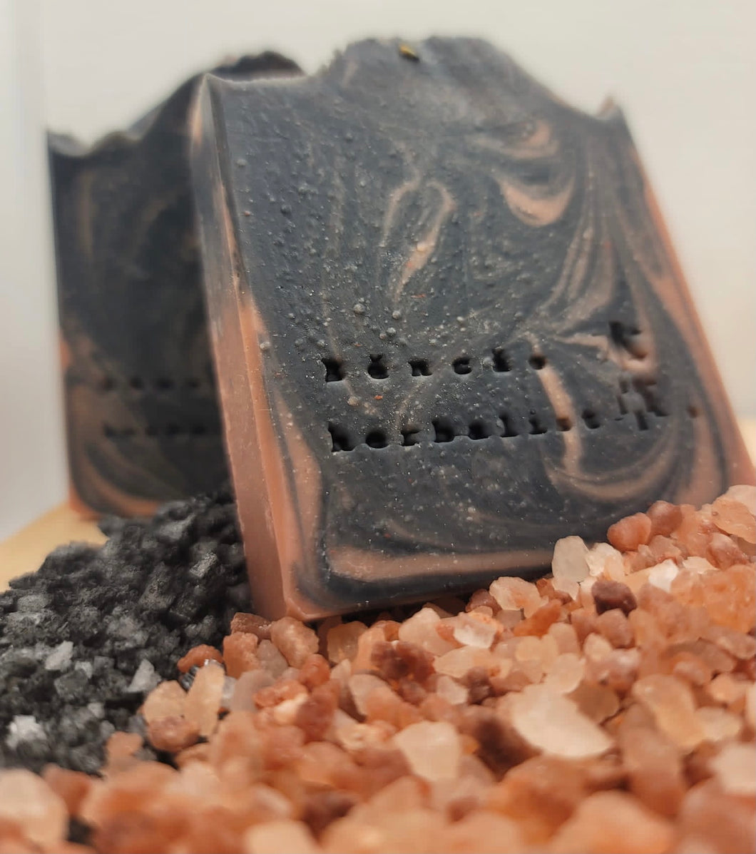 ACTIVED CHARCOAL & FRENCH PINK CLAY SOAP